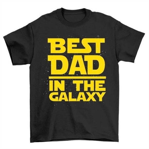 Julia A Other - Best Dad In The Galaxy Star Wars Fathers Day T-Shirt, Fan Tee Gift